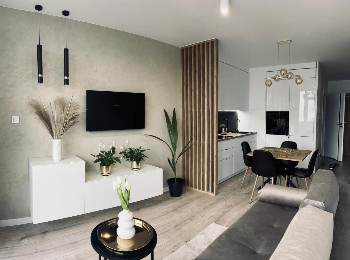 Nowoczesny Apartament Z Garazem Morelova 그단스크 외부 사진